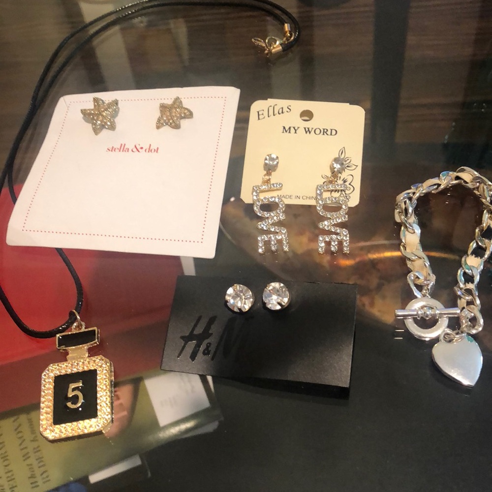 Bundle of costume Jewelry